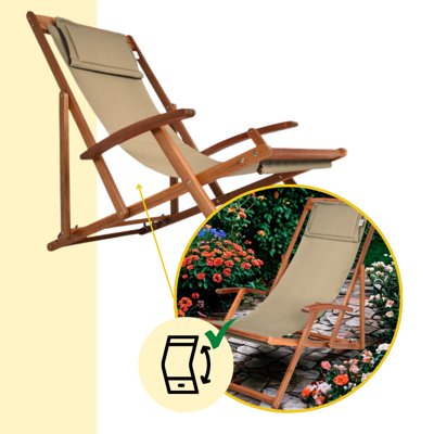 Gartenliege