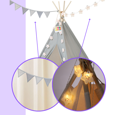 Detský stan teepee