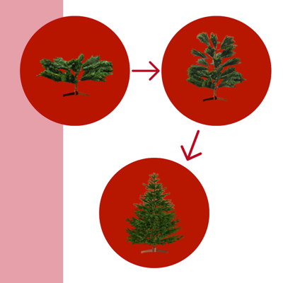Künstlicher Weihnachtsbaum