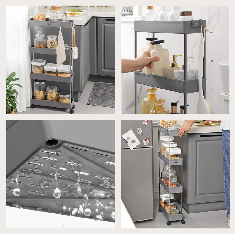 Schmaler Rollwagen für die Küche Schmaler Rollwagen für die Küche