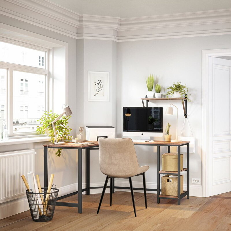 Industrieller Büroschreibtisch
