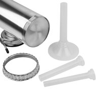 Wurst- und Leberwurstfüller DELIA, 2,5 kg, silber