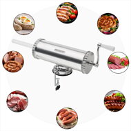 Wurst- und Leberwurstfüller DELIA, 2,5 kg, silber