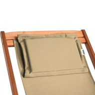 Gartenliege SIENA, 65x87x102cm, beige