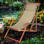 Gartenliege SIENA, 60x94 cm, beige