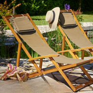 Gartenliege SIENA, 60x94 cm, beige