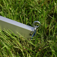 Aluminium-Wäscheständer FALCO, 103×168 cm, silber