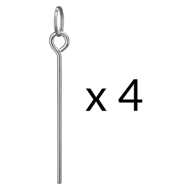 Aluminium-Wäscheständer FALCO, 103×168 cm, silber