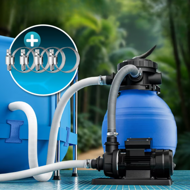 Sandfilteranlage für Pool AQUA 10 200 l/h, blau