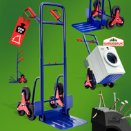 Treppenkarre CART, max. 200kg, blau