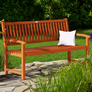 Gartenbank MAXIMA, 152x55x90 cm, naturbraun