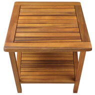 Holz-Beistelltisch WASHINGTON, 45x45x45 cm, braun