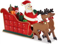 Adventskalender NIKOLAS, 52x31x13 cm, mehrfarbig