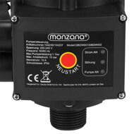Druckschalter PUMP ohne Kabel, 10 bar mit Manometer, grün