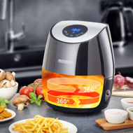 Heißluftfritteuse FRY, 1500 W, 3,6 l, schwarz