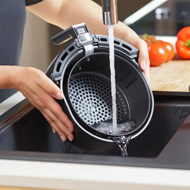 Heißluftfritteuse FRY, 1500 W, 3,6 l, schwarz