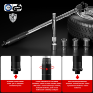 Drehmomentschlüssel KIT 40 – 210 Nm