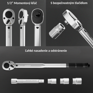 Drehmomentschlüssel KIT 40 – 210 Nm