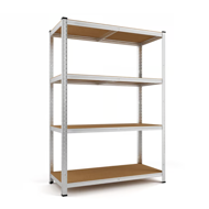 Hochlastregal HEAVY, max. 700 kg, 160x90x40 cm, silber