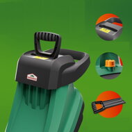 Gartenhäcksler für Äste VAVRO, 2400W, 50l, schwarz/grün