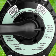 Sandfilteranlage für Pool AQUA 9 600 l/h, blau