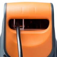 Selbsteinziehende Kabeltrommel BILY, 20 m + 1,5 m, grau/orange