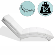 Liege LONDON, 186×55×89cm, weiß 