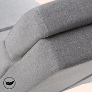 Liege LONDON, 186×55×89cm, grau