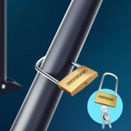 Parkbügel ANTONIA, 80x47x44cm, grau 