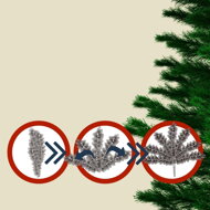 Künstlicher Weihnachtsbaum RUDOLPH, 150 cm, grün