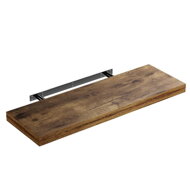 Wandregal FIGO+ Konsole, 70 cm, dunkle Eiche