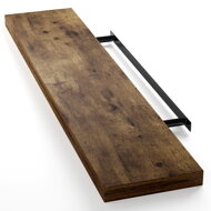 Wandregal FIGO+ Konsole, 110 cm, dunkle Eiche