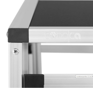 Hundetransportbox BRUNO, 89x70x51 cm, silber/schwarz