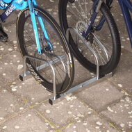 Fahrradständer BIKE, 50x32x27 cm, silber