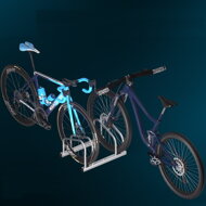 Fahrradständer BIKE, 50x32x27 cm, silber