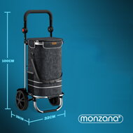 Einkaufstrolley EASY, 50 l, schwarz