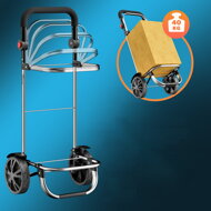 Einkaufstrolley EASY, 50 l, blau