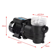 Pumpe für Sandfiltersystem 10 980 l/h