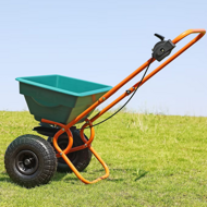 Streuwagen SEED, 20 l, grün/orange