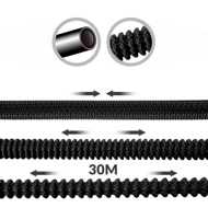 Flexible Wasserschlauch ARIANA, 30 m, schwarz