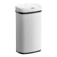 Sensor-Mülleimer DEUS, 58 Liter, weiß