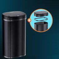 Sensor-Mülleimer DEUS 58 Liter, schwarz