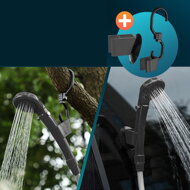 Campingdusche mit Tauchpumpe CAMP, anthrazit