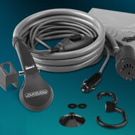 Campingdusche mit Tauchpumpe CAMP, anthrazit