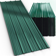 Trapezblech ARON, 14er-Set, 110x46cm, grün