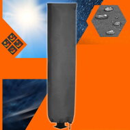Abdeckung für Solardusche COVER, 220x70 cm, schwarz