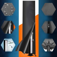 Abdeckung für Solardusche COVER, 220x70 cm, schwarz