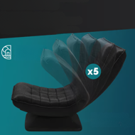 Liege ABERDEEN, 87x60x105cm, schwarz