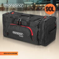 Schulter-Reisetasche JERGY, 90 l, 65x32x33 cm, schwarz