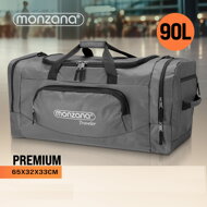 Schulter-Reisetasche JERGY, 90 l, 65x32x33 cm, grau